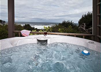 There is a maximum of 3 cars and 10 guests at the Porthole. Wrap around deck, Hot Tub & huge picture windows for surf & sand view.