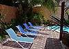 Casa Mulder private walled garden and pool