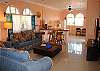 Casa Mae 2nd floor family room with TV/DVD and efficiency kitchen