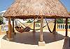 Abbey Two roof patio with hammocks and lounge chairs