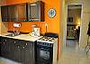 Puerto Morelos Apartment rental - Interior Photo - #9 kitchen view to bedroom