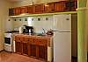 Weel equipped kitchen.