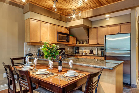 Kitchen and Dining Area