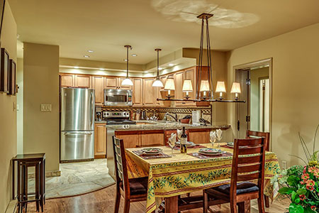 Dining Area with Kitchen