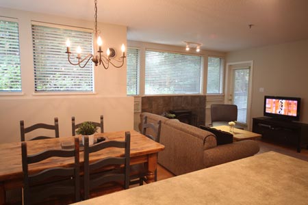 Dining and Living Area
