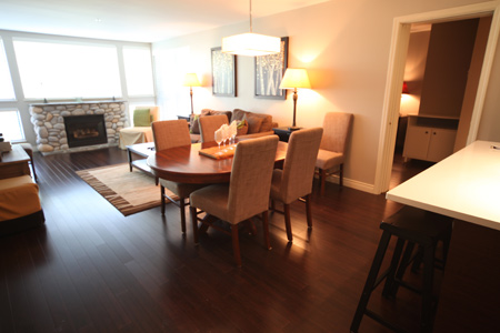 Living Room and Dining Area