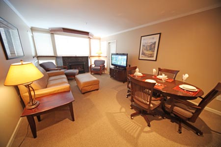 Living room and Dining area
