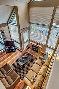 Living Room viewed from Loft room