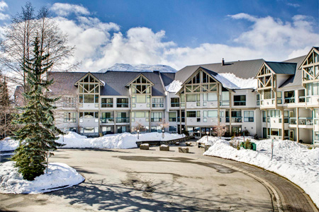 Front of Greystone Lodge