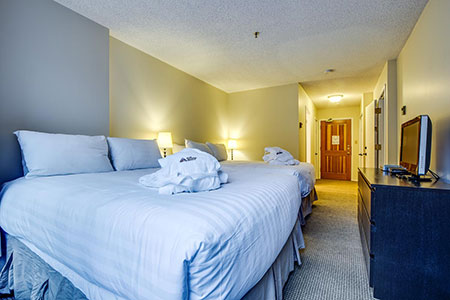 Master Bedroom with 2 Queen Beds
