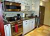 Fully equipped kitchen.