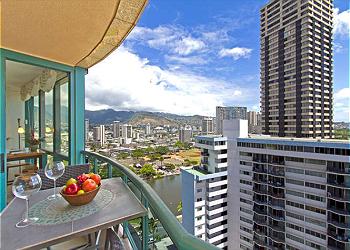 Private Lanai off the Guest Room