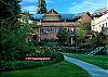 Enjoy grassy areas and the treed inner courtyard.