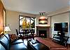 This is a well appointed vacation home with luxuries like a private hot tub, full kitchen, in suite laundry and internet.