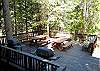 Common Area Deck right by the River and steps from your condo