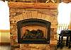Cozy Gas Fireplace