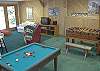 Game Room/Family Room with Pool Table, Foose Ball and plenty of seating