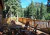 Sunny Deck with Mountain Views