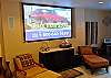Home Theater with 120" Screen!!