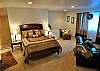 Queen Bed in one of the Master Suites.