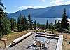 Private hideaway on 20 acres with big views of the Lake and Mountains!