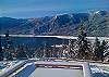 Private hideaway on 20 acres with big views of the Lake and Mountains!