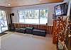 Kid's Game Room with 4 Twin Hide-a-beds, Gas Stove, 42" Flatscreen and Video Games