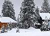 The Gym is to the right of the photo.  The Chalet is also available to rent along with The Gym!