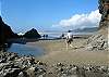 You'll find Arch Cape very secluded in comparison to the other area beaches of Cannon Beach and Manzanita.