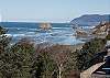 Enjoy the expansive NW view which includes Haystack Rock &amp; Tillamook Lighthouse in Cannon Beach from the roof-top deck with viewing chairs provided.