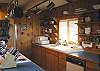 The cooks in your group will enjoy the ocean views from this well equipped kitchen, fully supplied with many "home away from home" conveniences.  Lovely stoneware dishes, great cutlery & cookware provided.