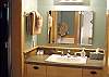 Beautiful maple cabinetry throughout this lovely home, even the bathrooms!