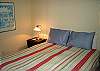 Comfortable new Queen bed w/cozy linens will provide a good night's sleep.  All three bedrooms have screened slider windows so you can enjoy the sounds of the surf as it lulls you to sleep.