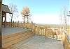 Oversized deck.