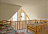With two twin size beds and a great view to wake up to.