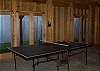 The lower level is unfinished but offers great space for a game of ping pong or get your daily exercise with the ab lounger and enjoy the views while you are at it.
