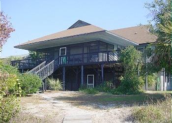 Edisto Beach House rental - Exterior Photo - View of House