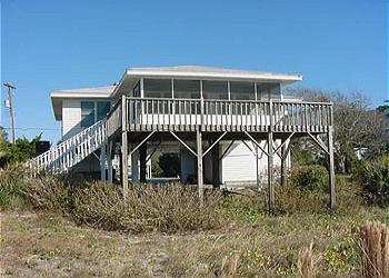 Edisto Beach House rental - Exterior Photo - View of House