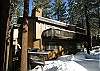 Trendy mountain chalet decor with bedding suited for couples