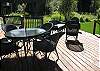 deck in back yard
