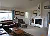 Living room - wood fireplace