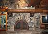 Fireplace - main house