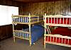 Bedroom 1 - lower level with bunks