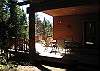 Back porch dining area