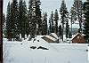 View from back deck following a light snowfall.