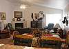 Living room with gas fireplace