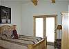 Master bedroom - lower level with queen bed