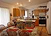Dinning area looking into kitchen