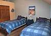 Bedroom with two twin beds