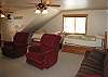 Loft - Upstairs - 2 Trundles (4 twins) and dbl sofa bed